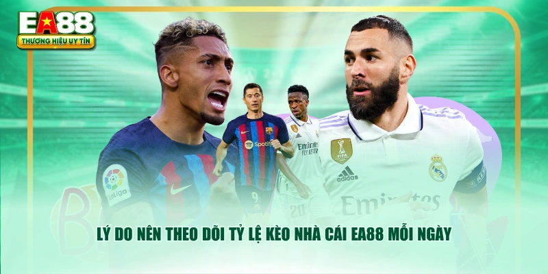 Lý do nên theo dõi tỷ lệ kèo nhà cái EA88 mỗi ngày
